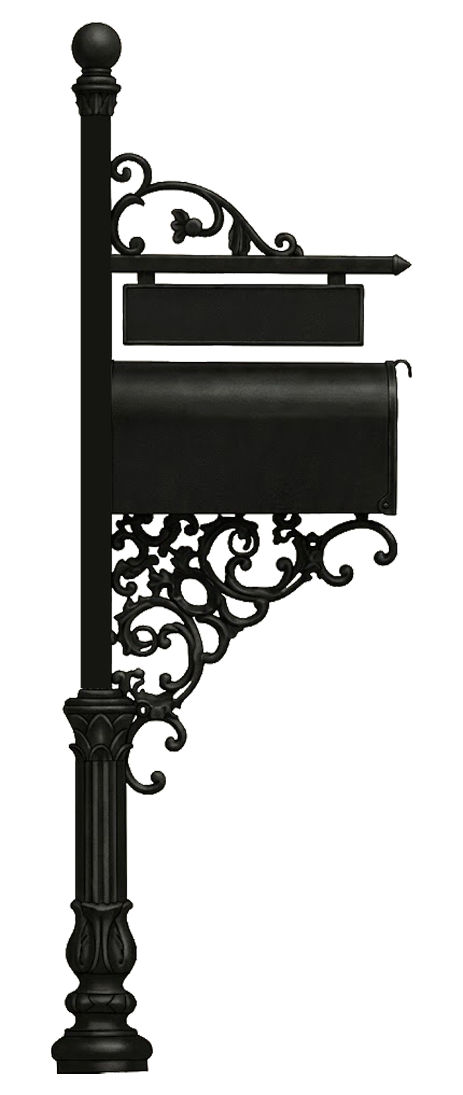 Keystone mailbox stand