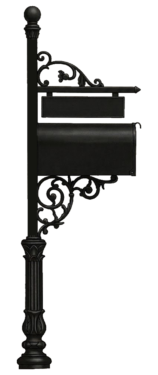 Radnor Glen mailbox stand